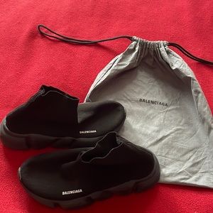 Authentic slip on balenciaga kids